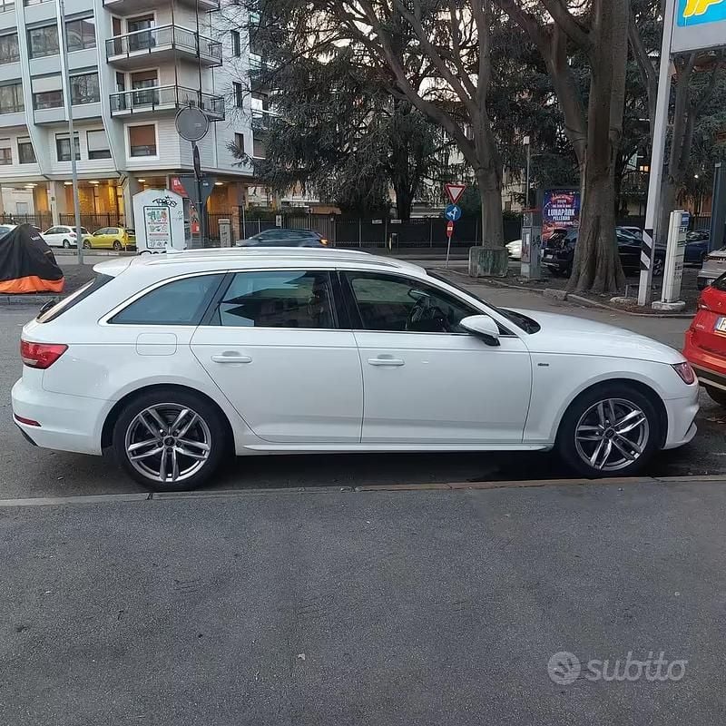 Begagnad Audi A4 150 HK (110 kW) 2016 Vit Kombi