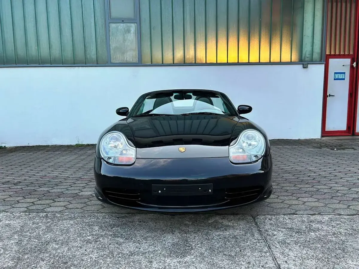 Usata Porsche Boxster 228 CV (167 kW) 2002 Nero Cabrio