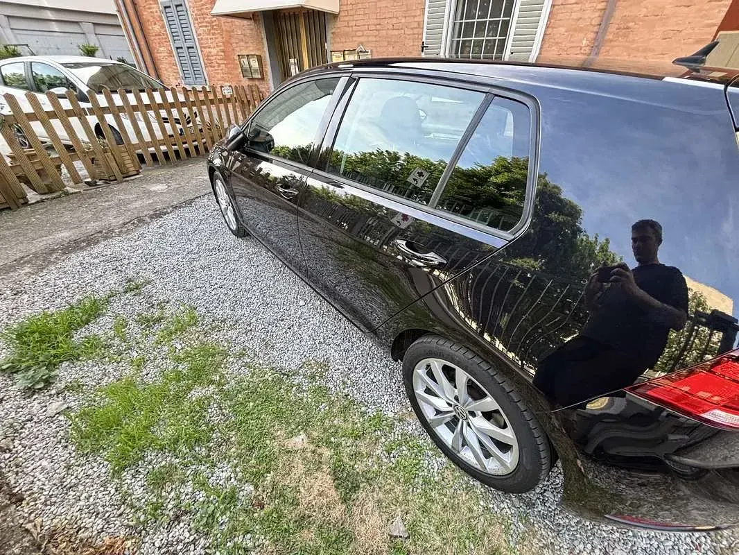 Usata VW Golf VII Highline 116 CV (85 kW) 2018 Nero Berlina