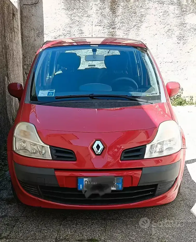Usata Renault Modus 75 CV (55 kW) 2009 Rosso Monovolume