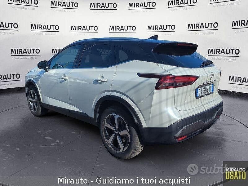 Usata Nissan Qashqai N-Connecta 140 CV (102 kW) 2022 Bianco SUV