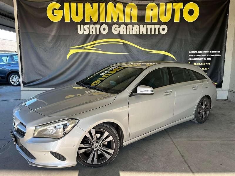 Grigio Usata 2017 Mercedes CLA200 Sport Edition Station wagon | 13.500 € (Buon prezzo) - Immagine 1/4