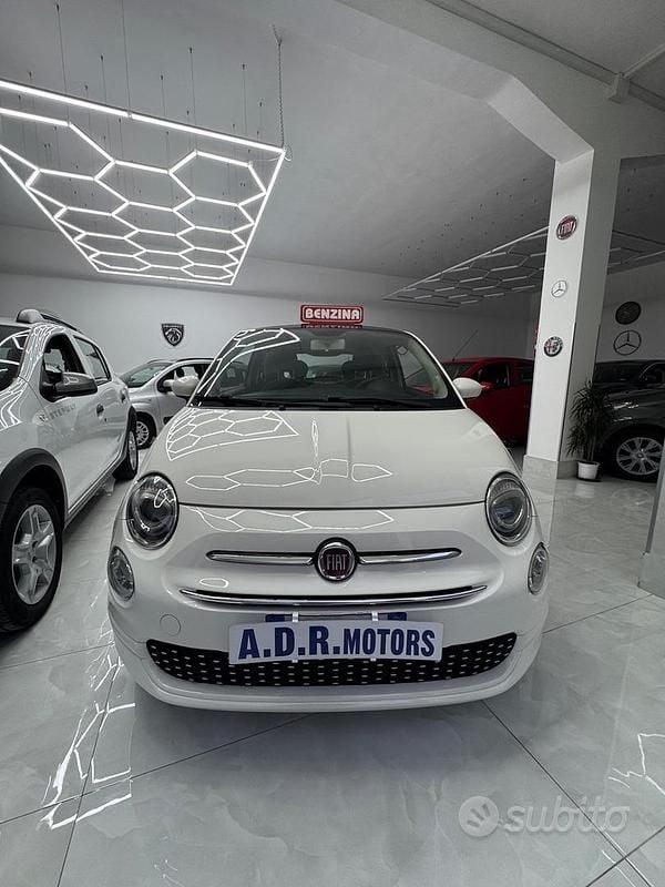 Usata Fiat 500 Lounge 69 CV (50 kW) 2018 Bianco Berlina