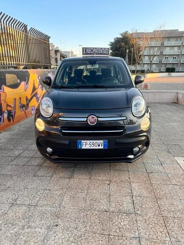 Usata Fiat 500L Business 95 CV (69 kW) 2018 Nero Monovolume