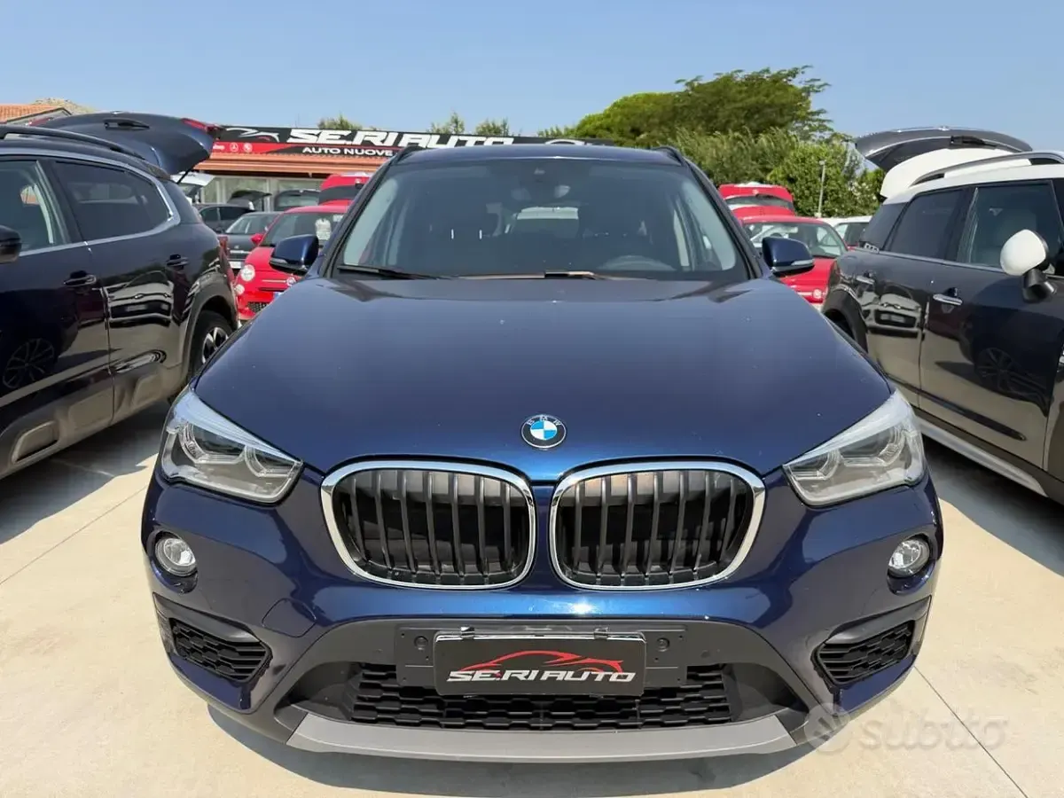 Usata BMW X1 xLine 150 CV (110 kW) 2018 Bluazzurro SUV