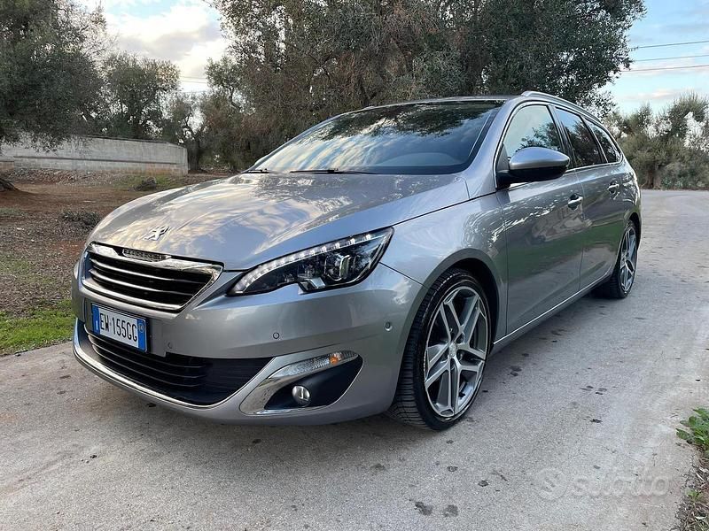 Usata Peugeot 308 116 CV (85 kW) 2014 Grigio Station wagon