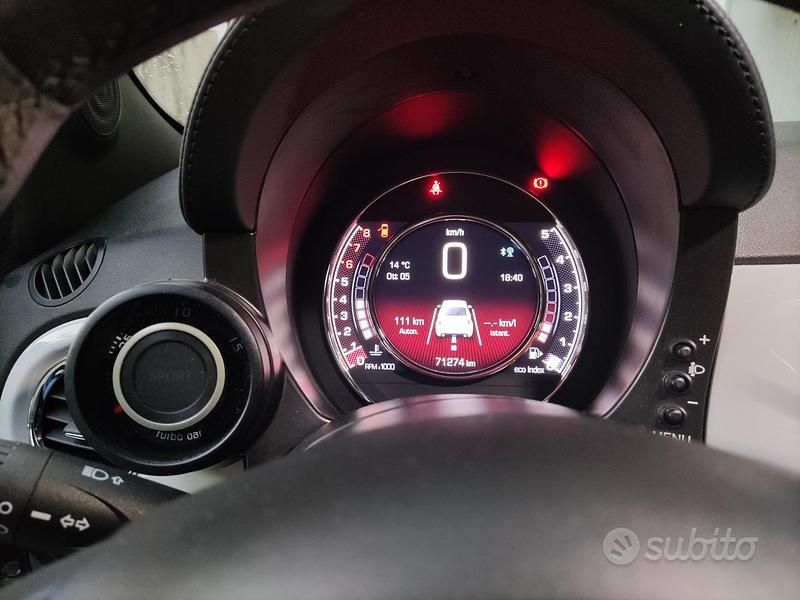 Usata Abarth 595 Turismo 160 CV (117 kW) 2015 Grigio Utilitaria