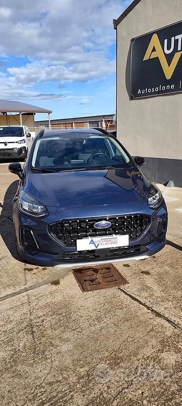 Usata Ford Fiesta Active 125 CV (91 kW) 2022 Blu Berlina