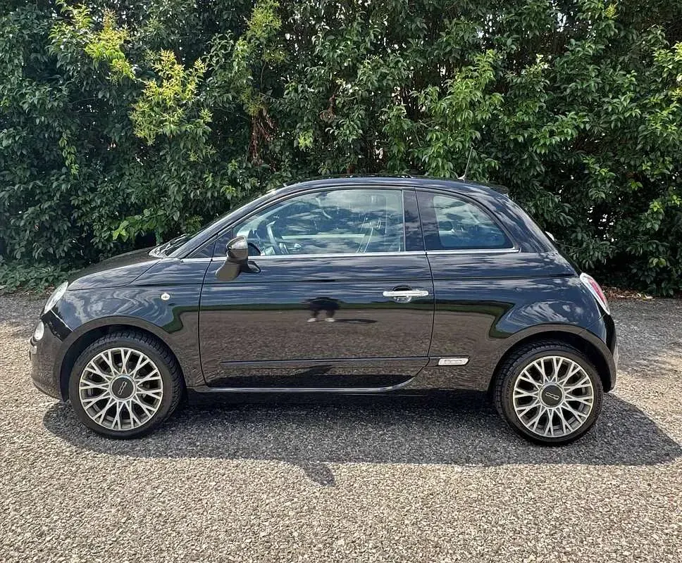 Usata Fiat 500 Lounge 69 CV (50 kW) 2015 Nero Utilitaria