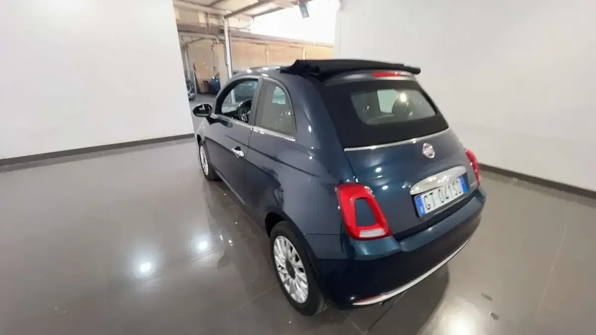 Usata Fiat 500C 69 CV (50 kW) 2024 Blu/azzurro Cabrio