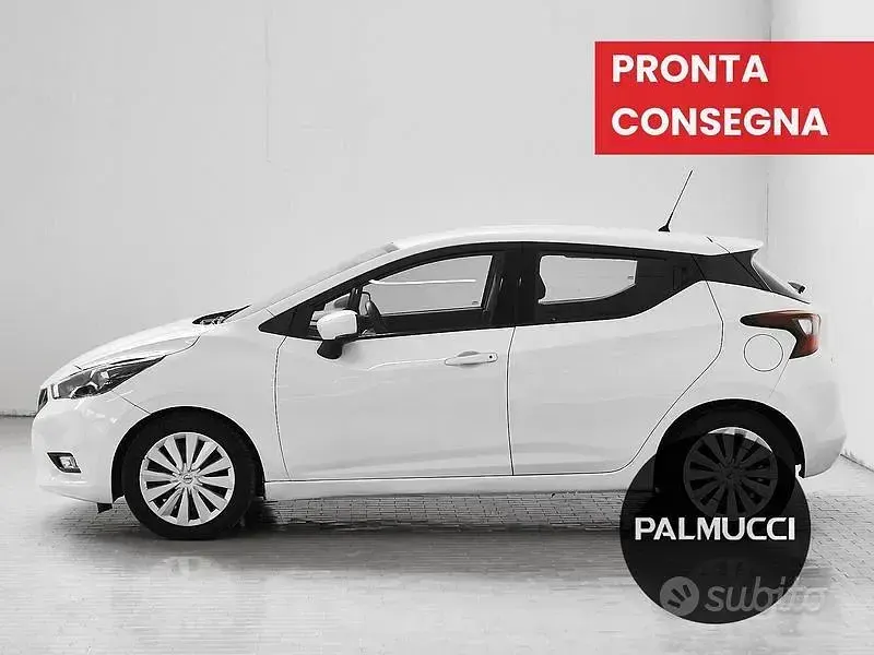 Usata Nissan Micra Acenta 71 CV (52 kW) 2021 Bianco Utilitaria