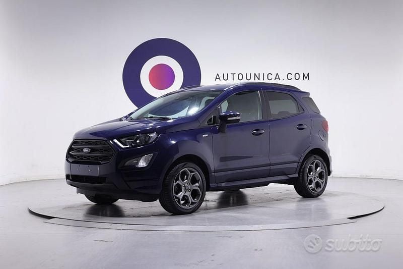 Usata Ford Ecosport ST-Line 125 CV (91 kW) 2022 Blu SUV