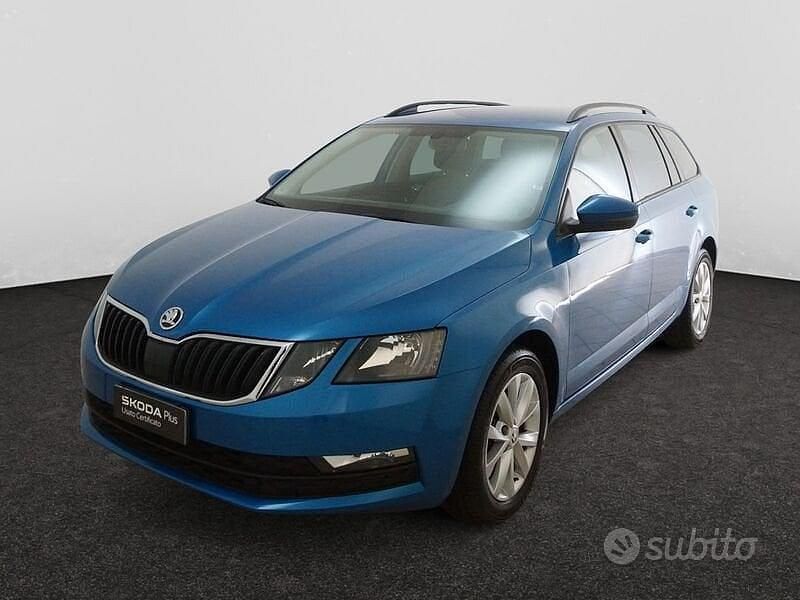 Usata Skoda Octavia Executive 150 CV (110 kW) 2020 Blu/azzurro Berlina