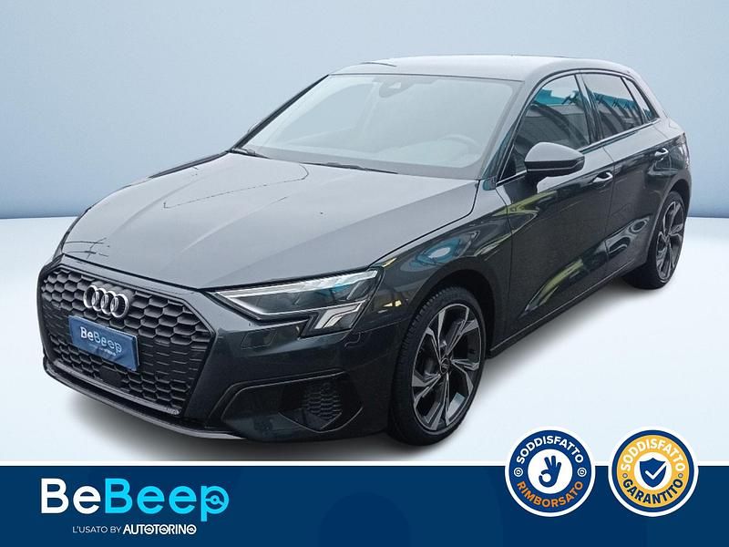 Grigio pastello Usata 2023 Audi A3 Sportback e-tron Advanced Due volumi | 24.800 € (Super prezzo) - Immagine 1/3