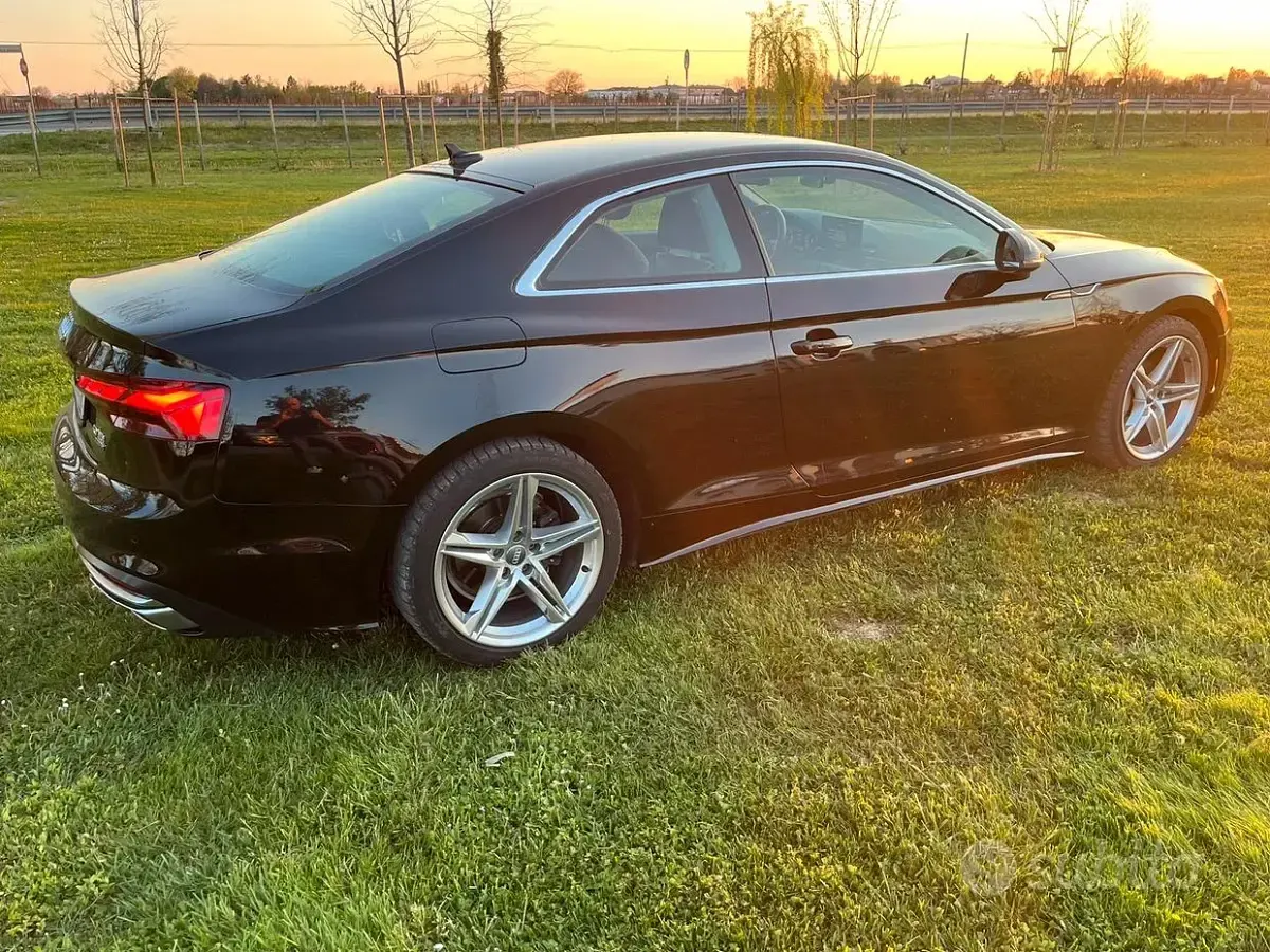 Usata Audi A5 204 CV (150 kW) 2020 Nero Coupé