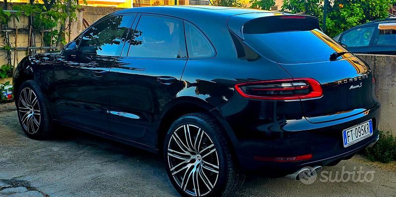 Usata Porsche Macan 250 CV (183 kW) 2015 Nero SUV