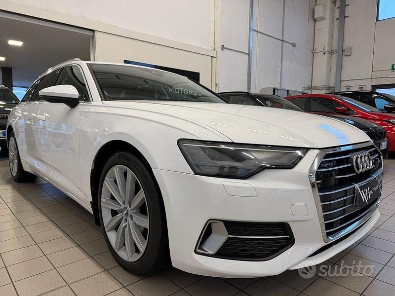 Usata Audi A6 Design 204 CV (150 kW) 2019 Bianco Berlina