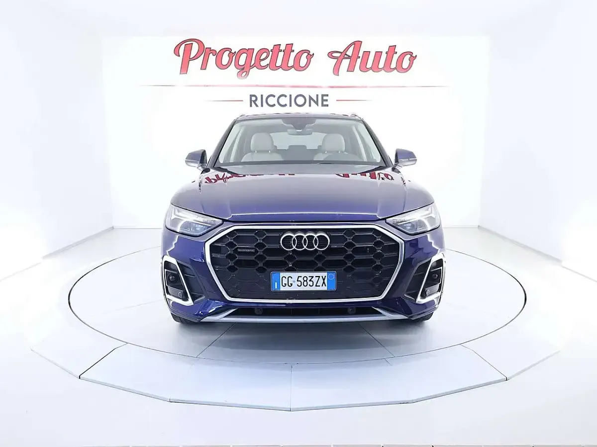 Usata Audi Q5 S-Line 204 CV (150 kW) 2021 Blu navarra met. SUV