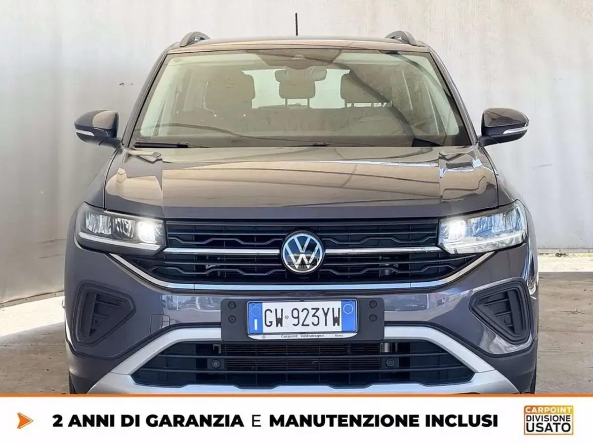 Usata VW T-Cross Life 95 CV (69 kW) 2024 Grigio SUV