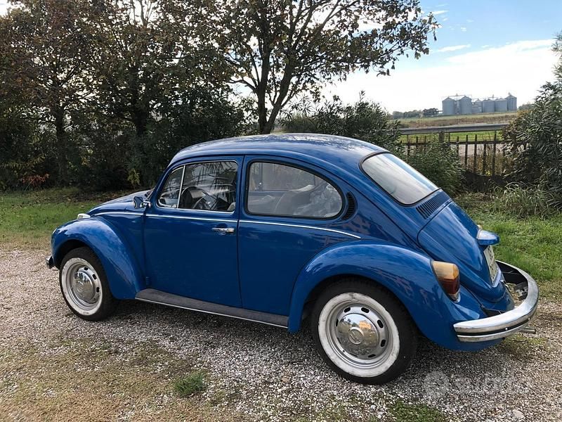 Usata VW Beetle 1970 Blu Utilitaria