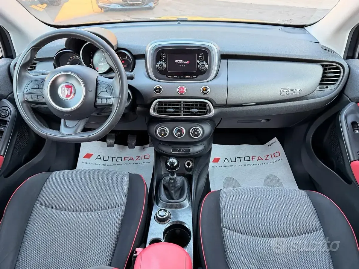 Usata Fiat 500X Pop Star 95 CV (69 kW) 2017 Nero SUV