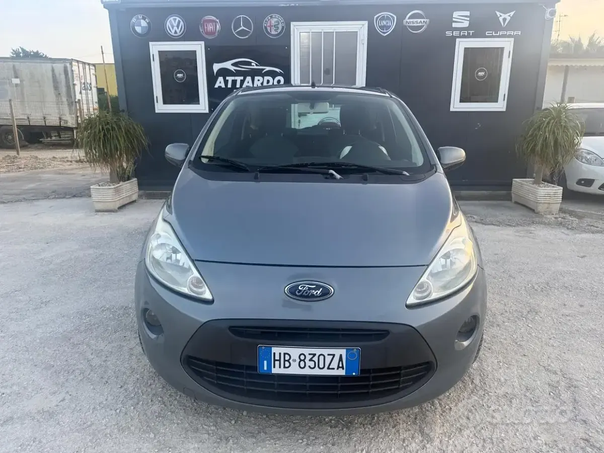 Begagnad Ford Ka Titanium 69 HK (50 kW) 2009 Grå Halvkombi