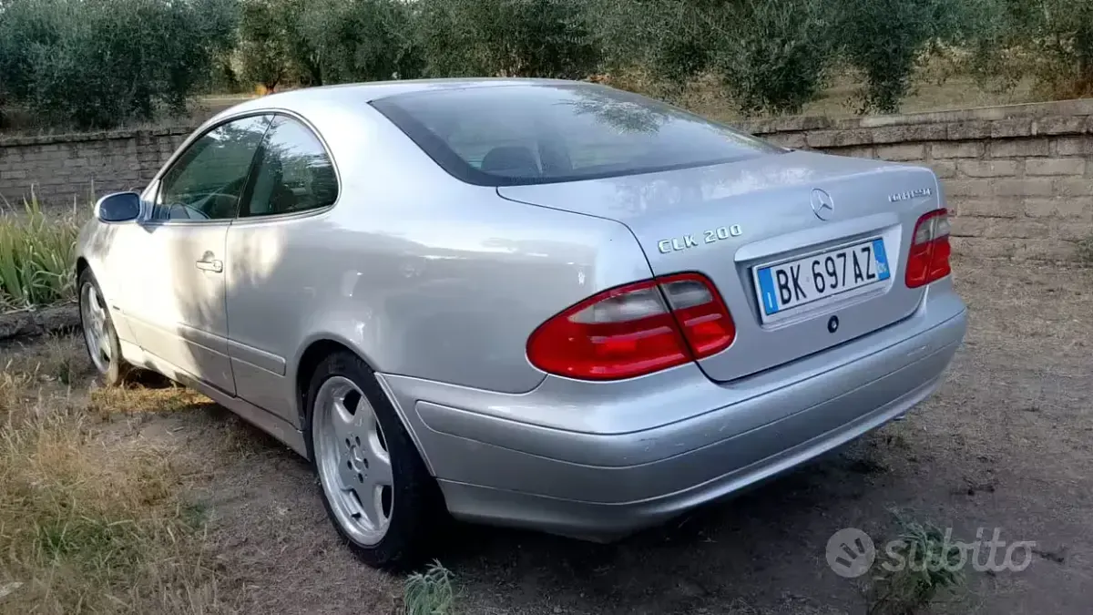 Usata Mercedes CLK200 AMG 192 CV (141 kW) 2000 Grigio Berlina