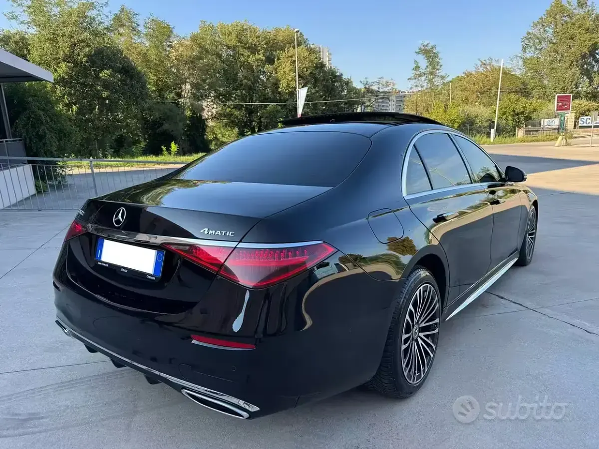 Usata Mercedes S350 AMG line 313 CV (230 kW) 2023 Nero Berlina