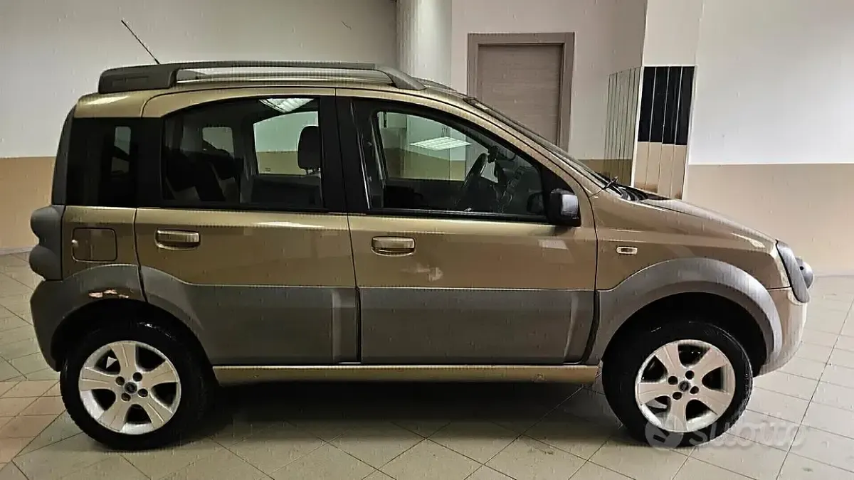 Usata Fiat Panda 4x4 69 CV (50 kW) 2005 Marrone Utilitaria