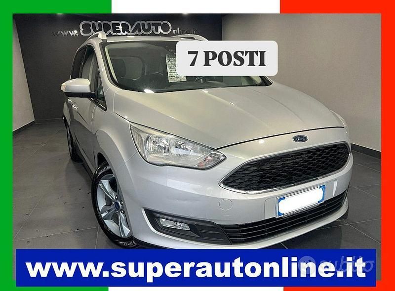 Grigio(met.) Usata 2019 Ford C-MAX Monovolume | 12.500 € (Cara) - Immagine 1/4