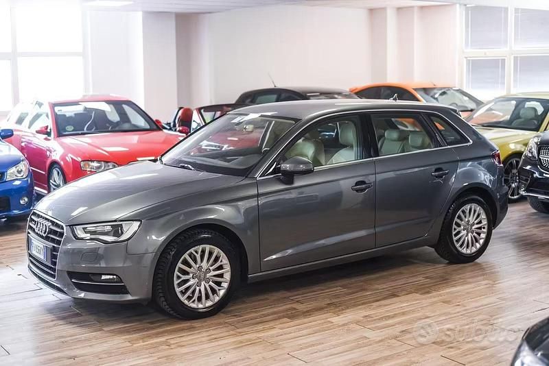 Usata Audi A3 Ambiente 184 CV (135 kW) 2015 Grigio Berlina