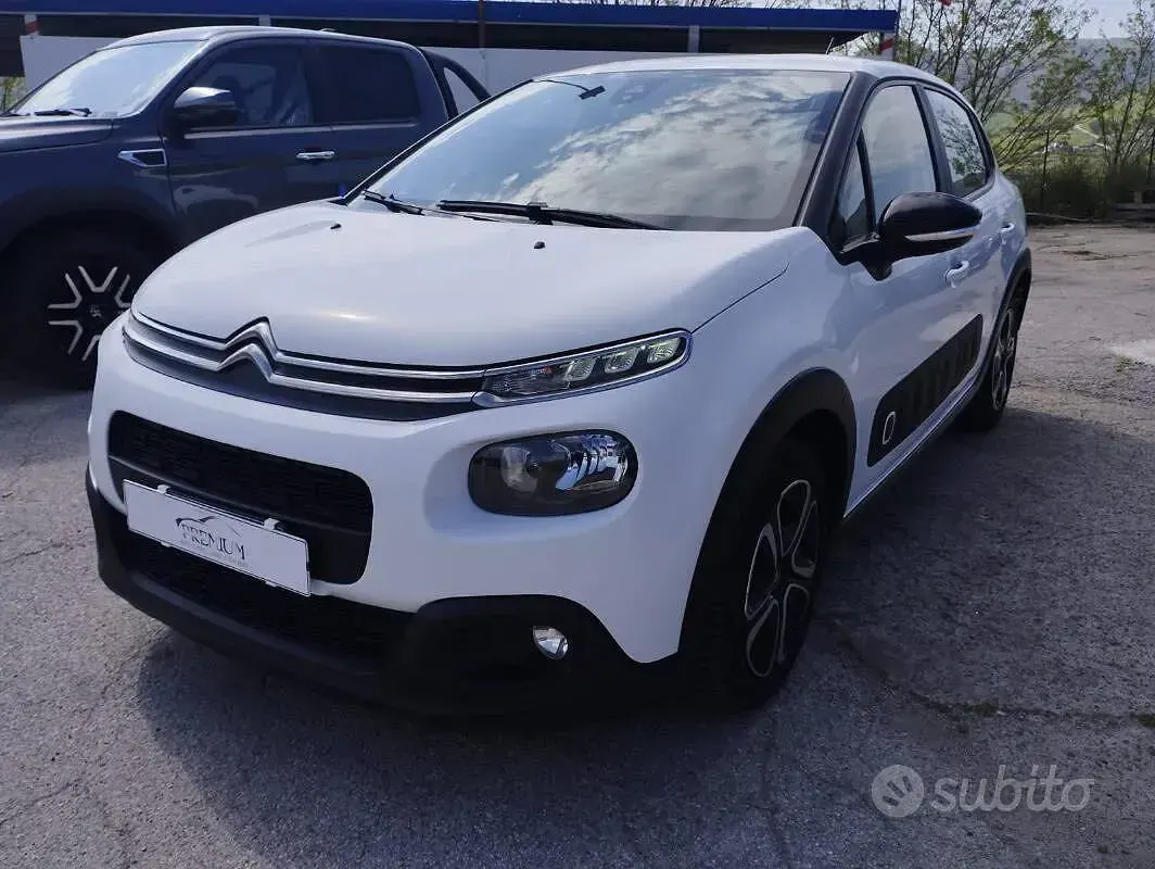 Usata Citroën C3 Feel 100 CV (73 kW) 2019 Bianco Utilitaria
