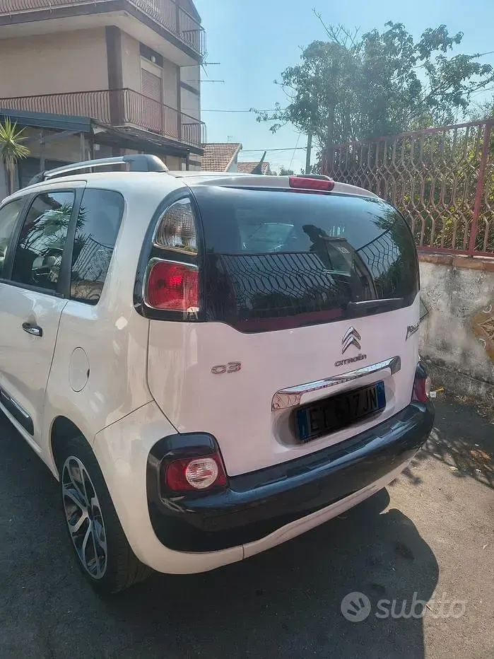 Usata Citroën C3 Picasso 92 CV (67 kW) 2014 Bianco Monovolume