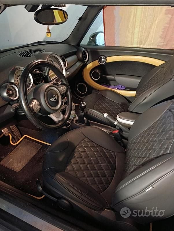Usata Mini Cooper S Cabriolet 175 CV (128 kW) 2009 Giallo Cabrio