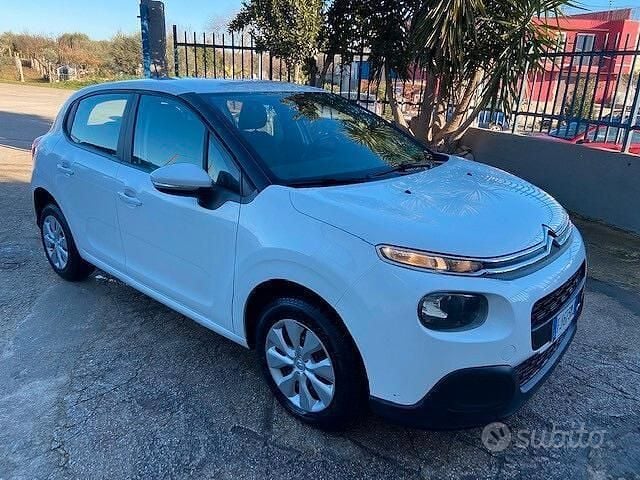 Usata Citroën C3 75 CV (55 kW) 2018 Bianco Utilitaria