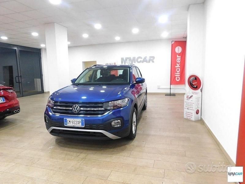 Usata VW T-Cross Style 95 CV (69 kW) 2023 Blu SUV