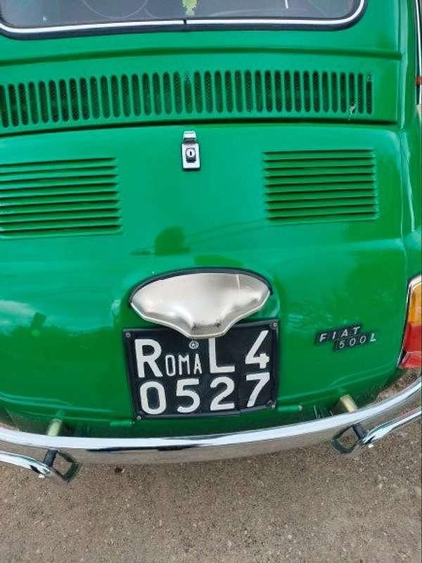 Usata Fiat 500 Lusso 18 CV (13 kW) 1973 Verde Utilitaria