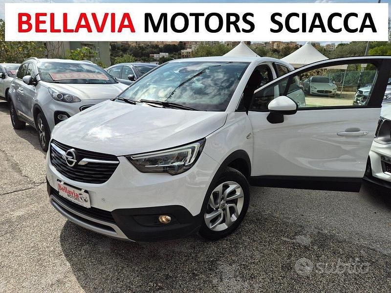 Usata Opel Crossland X 120 CV (88 kW) 2020 Bianco SUV