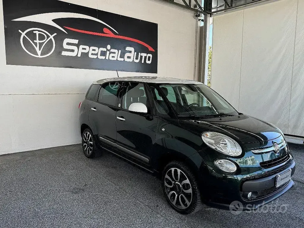 Usata Fiat 500L Living 84 CV (61 kW) 2016 Verde Monovolume