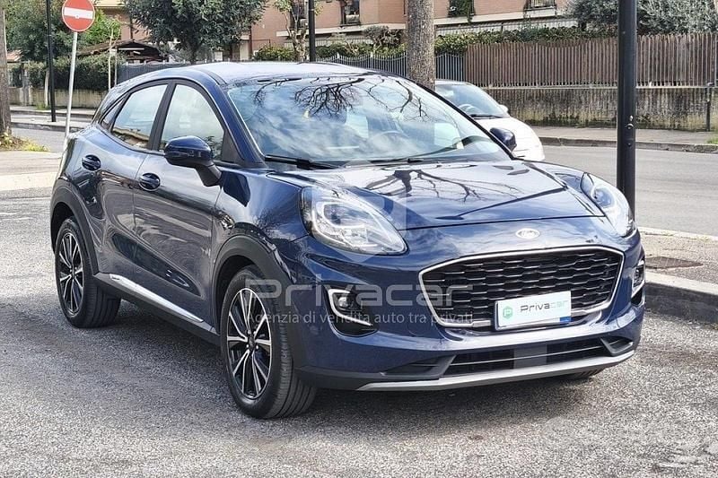Usata Ford Puma Titanium 125 CV (91 kW) 2022 Blu SUV