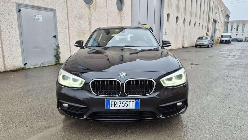 Usata BMW 116 Sport Line 116 CV (85 kW) 2018 Nero Utilitaria
