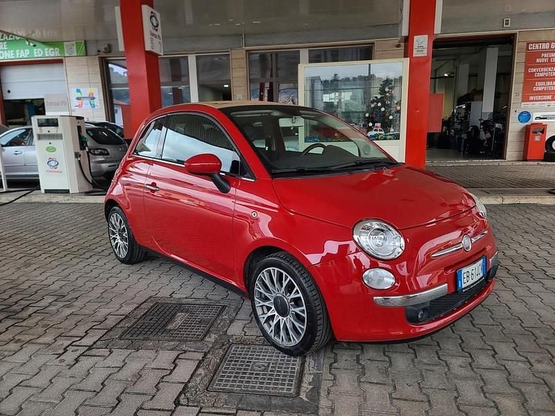 Usata Fiat 500 95 CV (69 kW) 2010 Rosso Cabrio