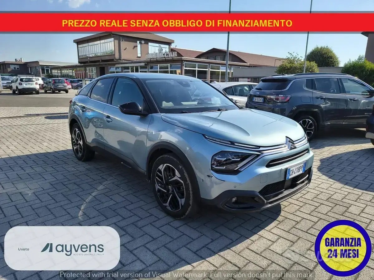 Usata Citroën C4 Shine 131 CV (96 kW) 2021 Bluazzurro Berlina
