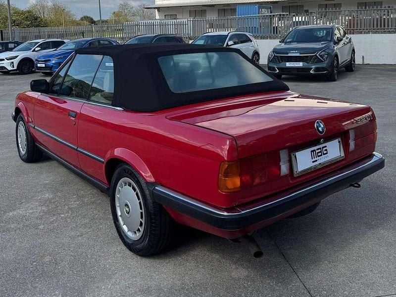 Usata BMW 320 Cabriolet 129 CV (94 kW) 1987 Rosso Cabrio