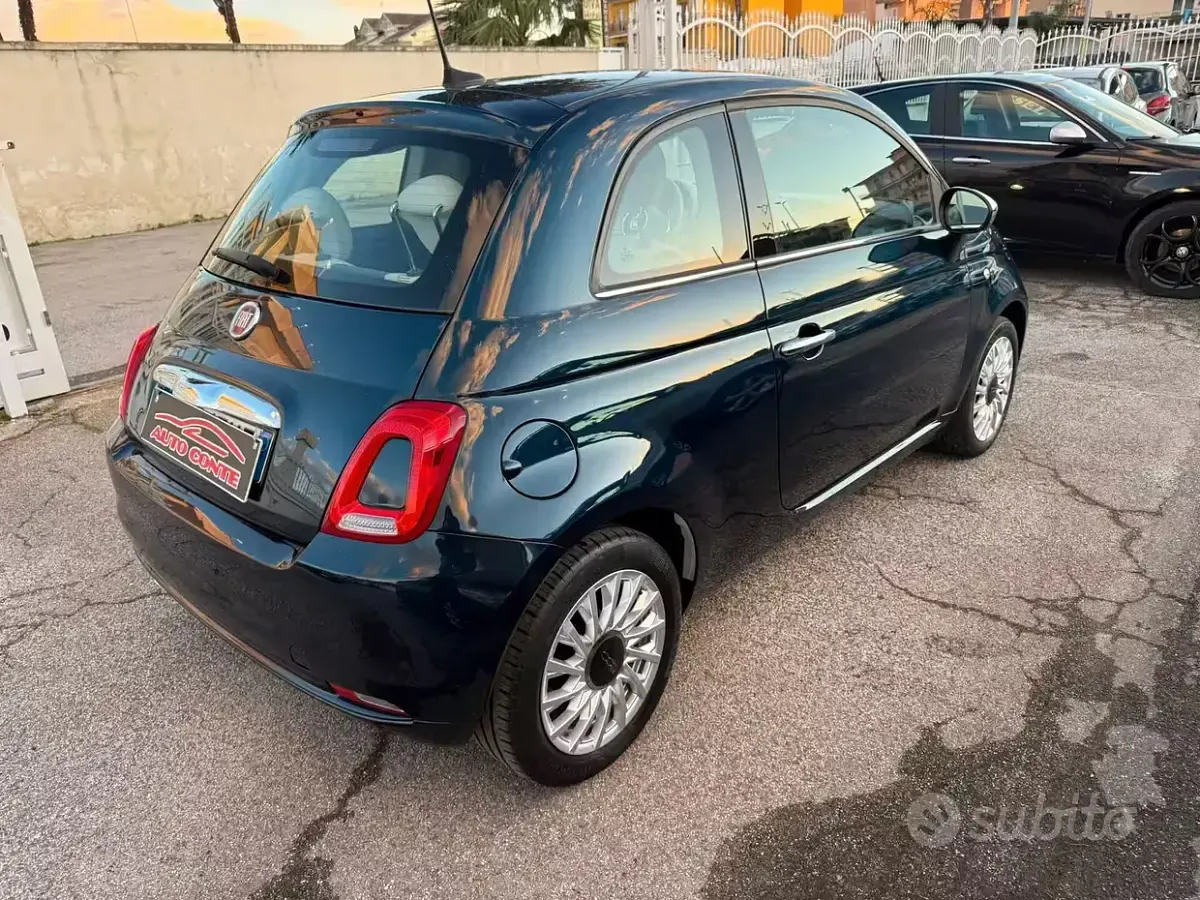 Usata Fiat 500 Mirror 69 CV (50 kW) 2019 Blu Berlina