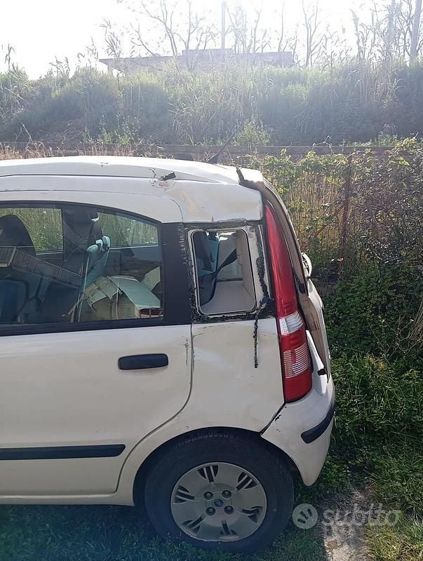 Usata Fiat Panda 2007 Bianco Utilitaria