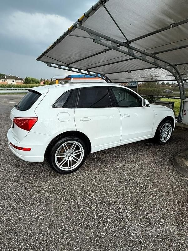 Usata Audi Q5 S-Line 170 CV (125 kW) 2009 Bianco SUV