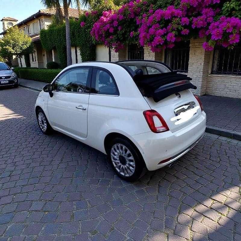 Usata Fiat 500C Lounge 86 CV (63 kW) 2018 Bianco Cabrio
