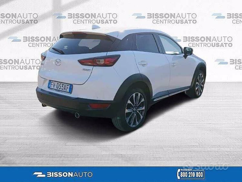 Usata Mazda CX-3 Exceed 121 CV (88 kW) 2019 Bianco SUV