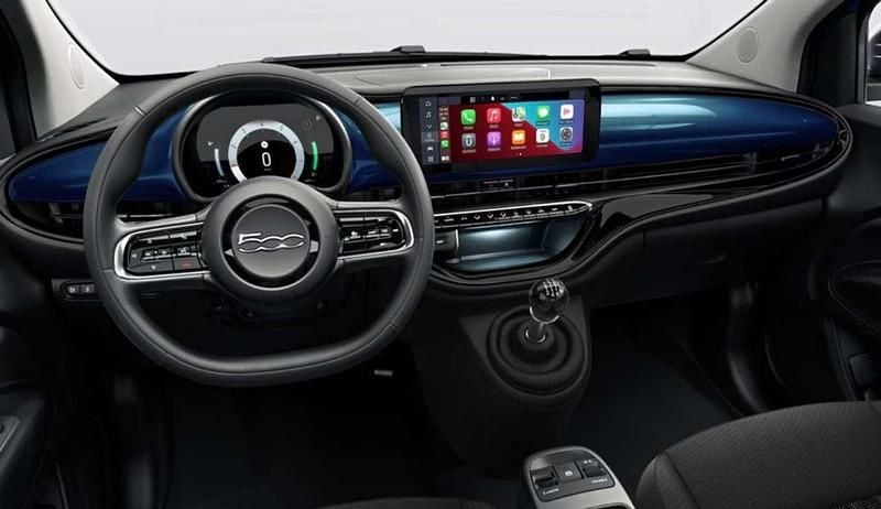 Nuova Fiat 500 Icon 65 CV (47 kW) 2026 Blu/azzurro Utilitaria